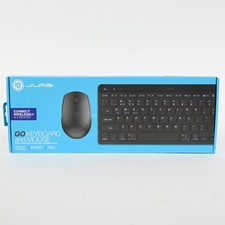 JLab GO Wireless Keyboard and Mouse Bundle - Black Computer Accessory - Open Box picture