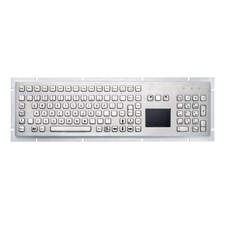 Mechanical USB Metal Industrial Keyboard With Touchpad 103 keys kiosk Keypad picture