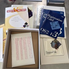 IBM OS/2 Warp Version 3 Operating System Plus Bonus Pak DOS & WIN NEW picture