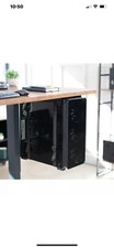 VIVO Black Under-Desk PC Adjustable Strap Mount-Computer Case Holder MOUNT-PC02S picture