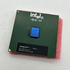 Intel Celeron CPU 633mhz 128KB 66mhz FSB /Socket 370 Processor SL3W9 SL4PA picture