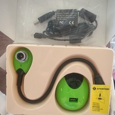 BRAND NEW HUE HD USB Video Camera Webcam w/ Built in Mic/Flexible Position Green picture