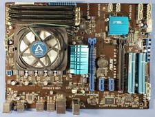 ASUS M5A97 LE R2.0, AMD FX-6300 6-core 3.5GHz, 4x4GB DDR3, video and SCSI cards picture