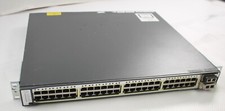 Cisco Catalyst 3750E WS-C3750E-48TD-S 48 Port Gigabit Switch 2*10Gb optic Tested picture