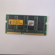 Hyundai PC100U-322-620 64MB SoDIMM PC Laptop Memory 100MHz CL3 Vintage Retro picture