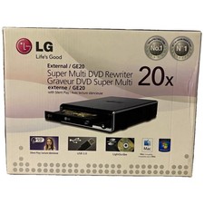 LG GE20 Super Multi External DVD/CD Rewriter 20x USB 2.0 LightScribe Tested picture