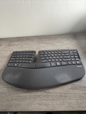 Microsoft Sculpt Ergonomic Wireless Keyboard Model 1559 /w USB Dongle Tested picture