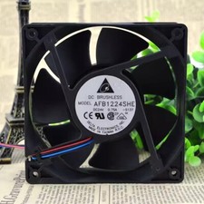 Delta AFB1224SHE 12038 DC24V 0.75A 12CM 3-Wire Inverter Cooling Fan picture