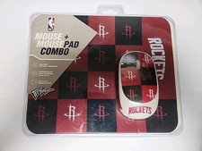 NBA Houston Rockets Wireless Mouse & Mouse Pad Combo Tech for Fans New picture