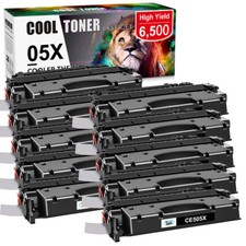 10PK CE505X 05X Laser Toner Cartridge For HP LaserJet P2055dn P2055X P2050 P2055 picture