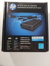 HP 65W Slim AC Adapter HSTNN-DA14 - 693716-001 IN BOX picture
