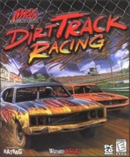 Dirt Track Racing 1 PC CD drive customized stock car tracks mud race arcade game picture
