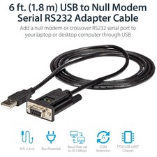 FTDI USB to Null Modem RS232 Adapter picture
