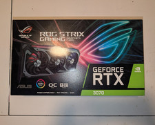 ASUS ROG Strix GeForce RTX 3070 OC 8GB GDDR6 RGB HDMI/DP Card picture
