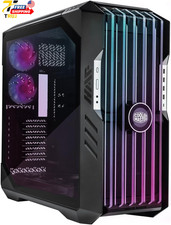HAF 700 EVO E-ATX High Airflow PC Case IRIS Customizable LCD Breathable TG Front picture