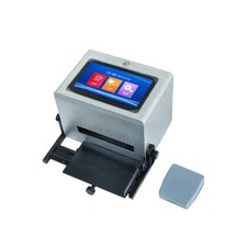 Desktop static inkjet printer 12.7mm, with foot pedal, can print expiration date picture