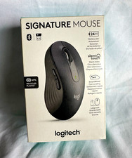 Logitech Signature M650L Silent Bluetooth Wireless Mouse Black 4000 DPI picture