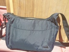 Pacsafe MetroSafe RFID SAFE Laptop  Crossbody Black Bag picture