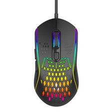 Laser Gaming Mouse USB Wired PC RGB Backlit Ergonomic 6 Buttons 12800 DPI picture