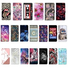 Flower Cat Lion Card Wallet Cover Case For 12 11 13 7 8 Plus Google Pixel 3A picture