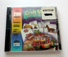CRAFT MASTER BRING YOUR PRINTER TO LIFE OVER 260 PROJECTS~ NEW FACTORY SEALED CD picture