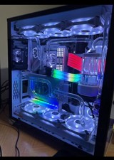 custom water cooled gaming pc picture