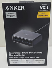 Anker Prime Charger MultiPort Desktop Charging Station A2683 200W 6 Port GaN picture
