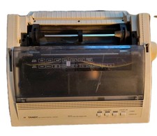 Vintage Tandy DMP 205 Dot Matrix Printer Radio Shack TRS-80 24-Pin Untested Rare picture