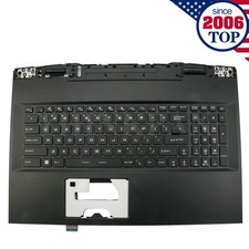 New For MSI GE76 GP76 MS-17K1 Palmrest W/Colorfull Backlit Keyboard Black picture
