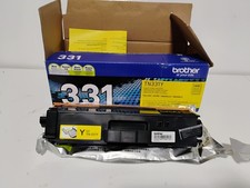 Brother TN-331y Yellow Cartridge Genuine New OEM Open Box picture