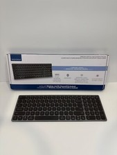 Insignia Wireless Slim Bluetooth Keyboard - Grey - NS-PK4KBB23-C picture