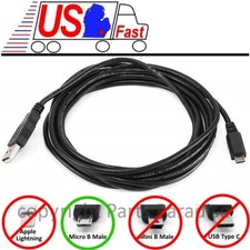 10ft long USB Micro 5pin Digital Camera/Phone/Charger/Sync/Data Cable/Cord/Wire picture