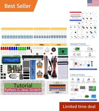 Comprehensive Raspberry Pi 5 & 4B Starter Kit with 164 Items & Programming Codes picture