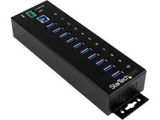 StarTech.com ST1030USBM 10 Port USB 3.0 Hub - Industrial - ESD and Surge picture