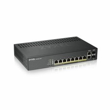 Zyxel GS1920-8HPv2 8-Port Gigabit Smart Nebula Cloud Managed PoE Switch picture