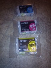 EPSON 98 High Capacity Color Ink 3 Cartridges OEM T0982 983 984 new picture