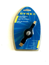 USB Retractable Data Sync Cable to Mini USB Cord for GPS Digital Camera Phone picture
