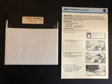 Apple Chomp / Tic Tac Toe / Reference Card / Apple III Home Computers picture