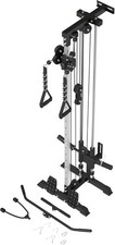 Wall Mount Cable Station 18in Pulley w/ Lat Pull & Row picture