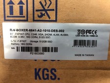 New in box AAEON Fanless Embedded box Pc 16 GB DDR4  RAM 512 SSD picture