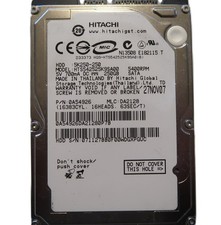Hitachi HTS542525K9SA00 PN:0A54926 MLC:DA2128 Thailand 250gb 2.5