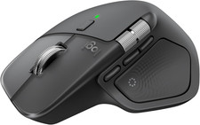 Logitech MX Master 4 Ergonomic Wireless Mouse with Haptics - Graphite | Advanced picture