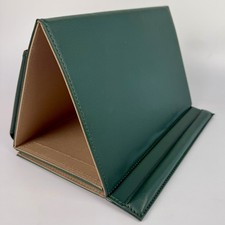 LEVENGER Lev Tex Foldable Green Tablet Stand With Pockets NEW picture