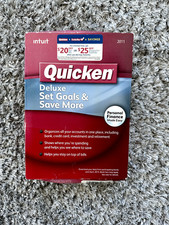 Intuit Quicken Deluxe 2011 Personal Finance NOT FOR WINDOWS 10 OR 11 picture