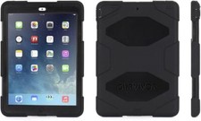 Brand New Griffin Survivor Case for Apple iPad Air 1 with Stand - Black GB36307 picture