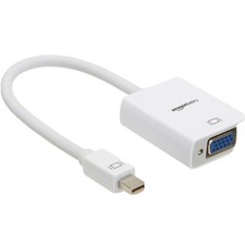 Mini DisplayPort - VGA Adapter (5-pack) computer to HDTV, monitor, or projector picture