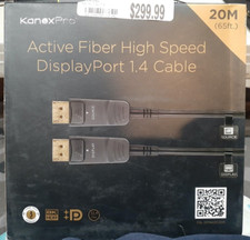 KanexPro Active Fiber DisplayPort 1.4 Cable (20 meters) CBL-DP14AOC20M picture