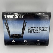 TRENDnet AC1900 Wi-Fi USB Adapter Dual Band Wireless TEW-809UB/A NEW SEALED picture