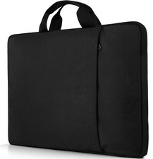 19.5-Inch Laptop Sleeve with Large Side Pockets, Waterproof, Shockproof, Black picture