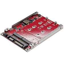 M.2 SATA to 2.5in SATA RAID Adapter, Dual Slot, TRIM Support picture